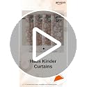 Image of haus & kinder Printed Jacquard Window Curtain 5 Feet Long Pack of 1 Window Curtain, 5 Feet Curtain for Window (Chateau Rose, Blush Nature Design 130x152 CM)