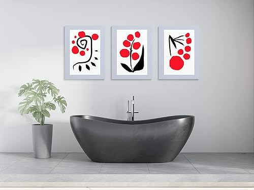 Miniatura 7 de Juego de arte de lienzo para pared, pintura al óleo abstracta minimalismo, fotos modernas, pósteres para decoración de pared del hogar