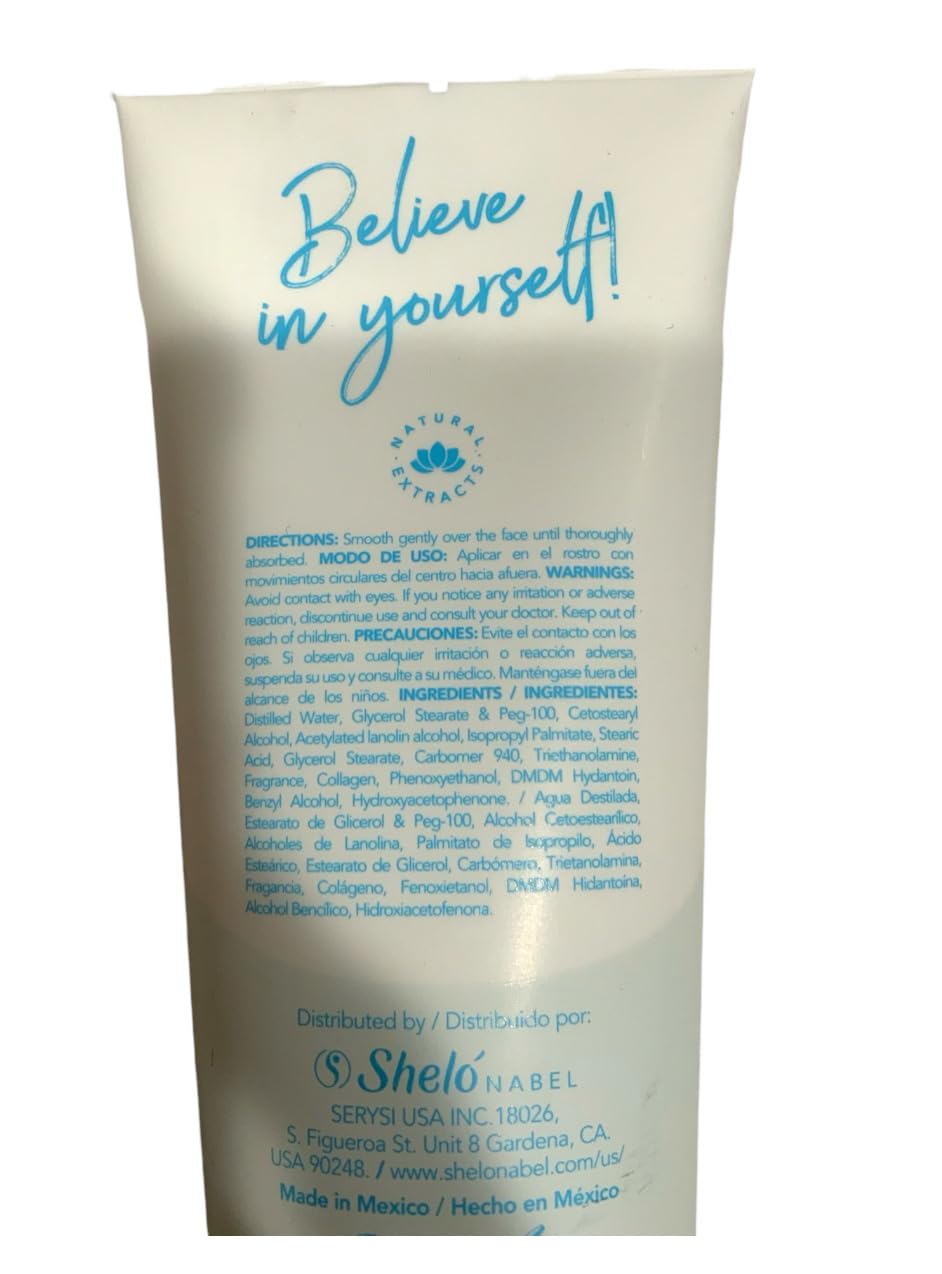 Sheló NABEL Moisturizing Facial Cream with Collagen, 8.46 floz - Image 3