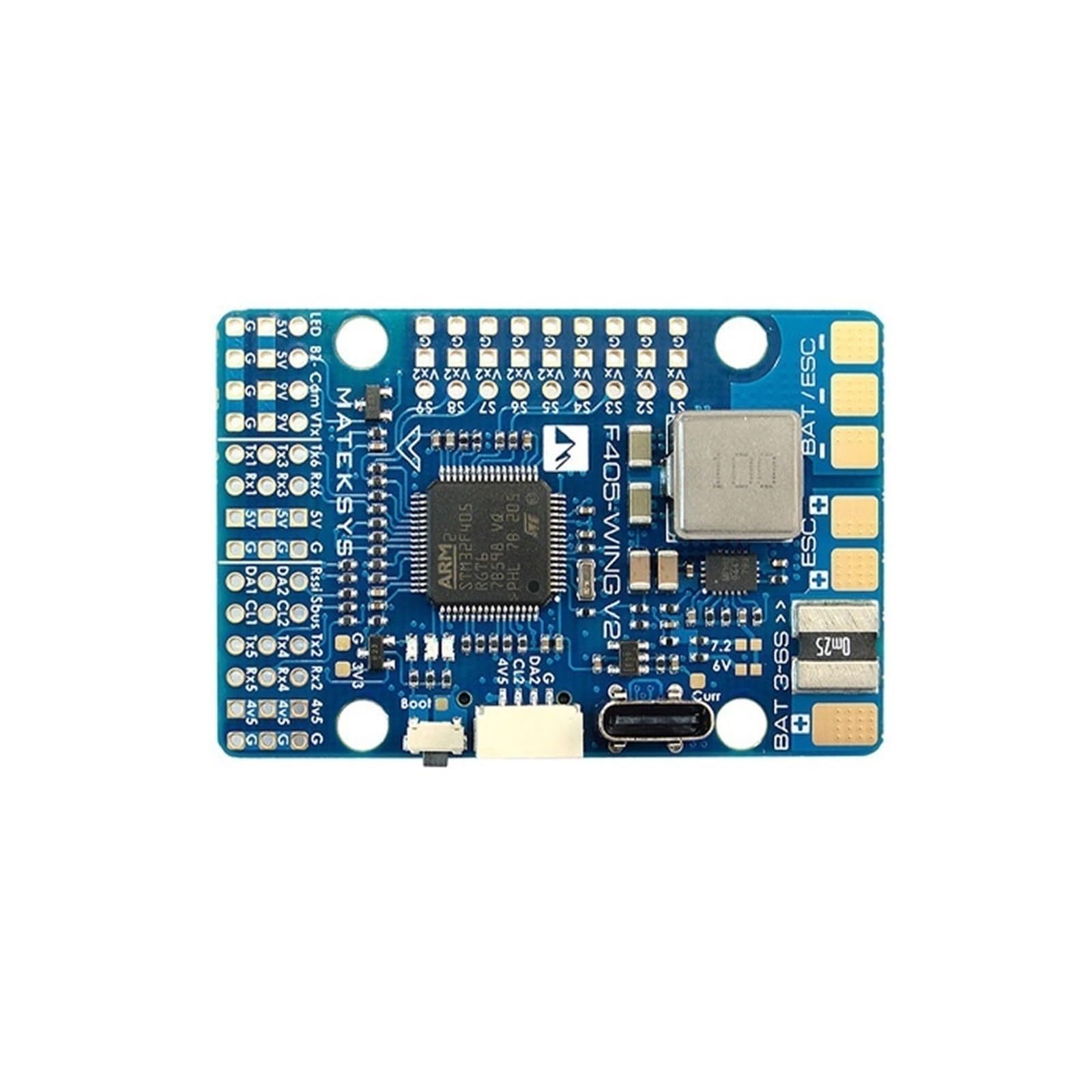 For Matek MATEKSYS F405 WING V2 STM32F405RGT6 Flight Controller Integrierte ICM42688P OSD SD Slot for ArduPilot/INAV Rc Spielzeug Flugzeug