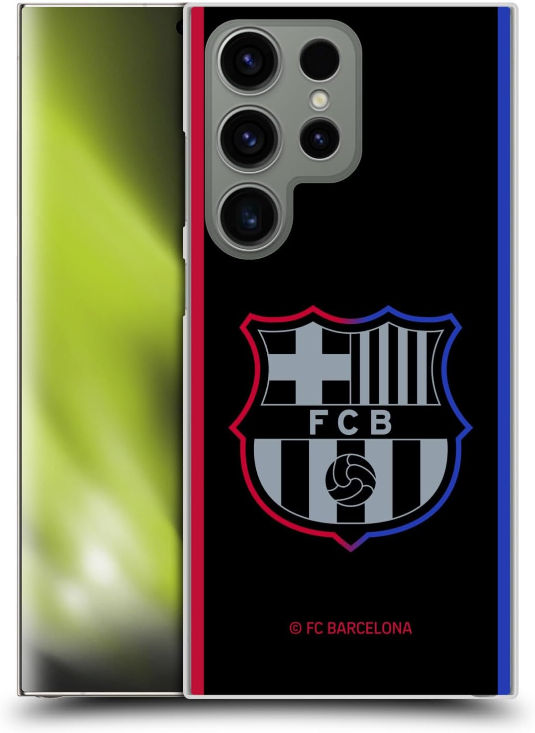 Head Case Designs Officially Licensed FC Barcelona Away 2024/25 Crest Kit Hard Back Case Compatible with Samsung Galaxy S23 Ultra 5G