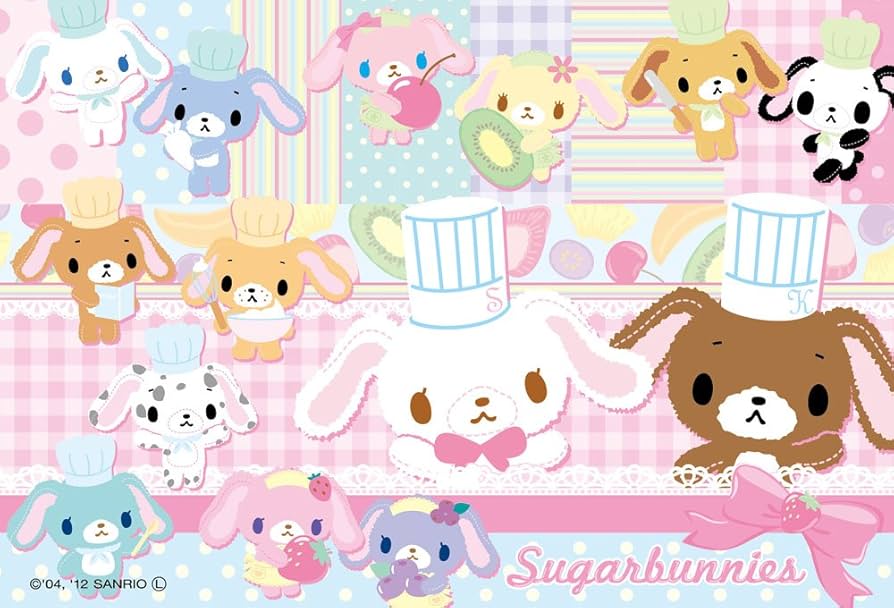 Amazon.co.jp: 15ピース シュガーバニーズ フルーツDEクッキング