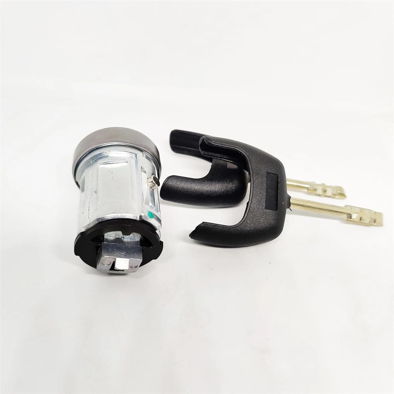 Ignition Switch & Lock Barrel Cylinder Set + 2 Keys Compatible with Transit MK7 06-ON 4355452 2S61-A3697-AA