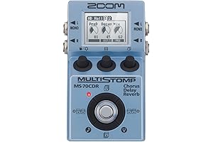 Zoom MS-70CDR MultiStomp Chorus/Delay/Reverb Pedal