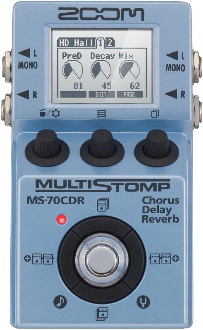Zoom MS-70CDR Guitar Effects Pedal