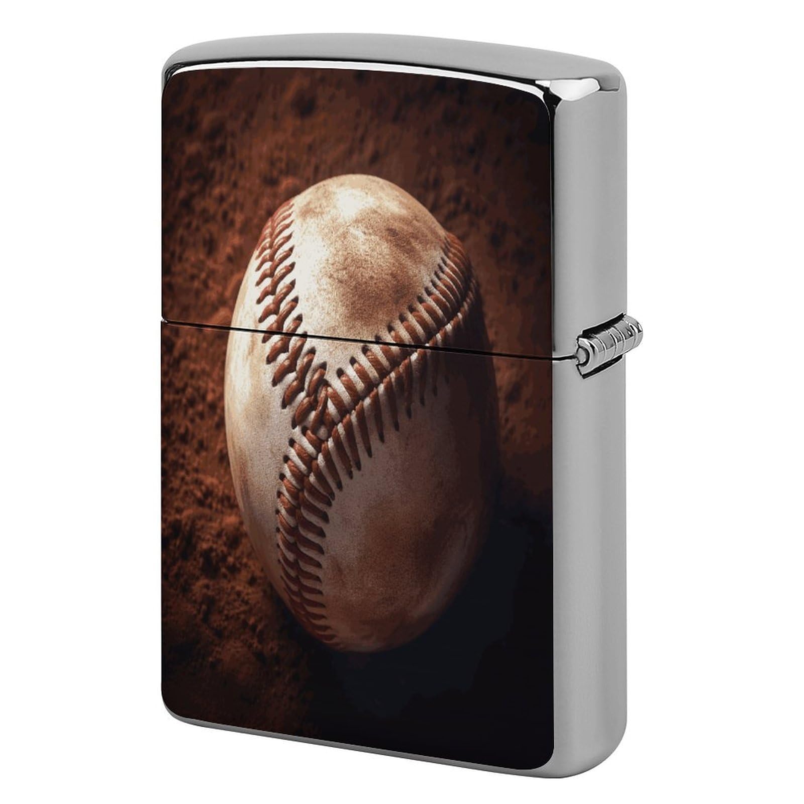 Fodpand Style Baseball Metal Lighter Case Cover Lighter Sleeve