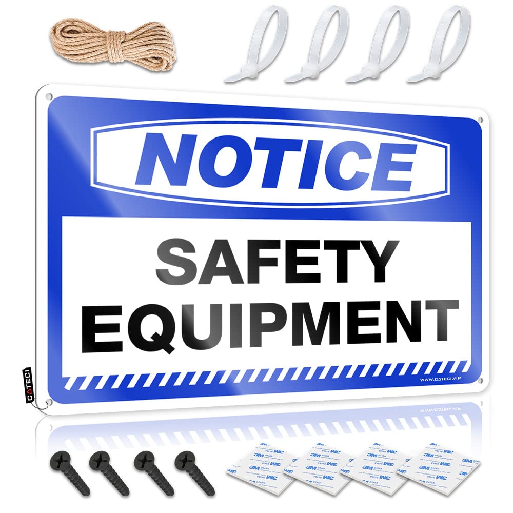 HELIOFORGE Man Cave Funny Signs Notice Safety Equipment Tin Sign Home Wall Decor Funny Metal Sign Bar Posters(30X40CM)