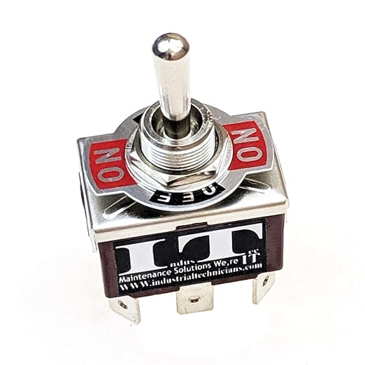 Boat Parts BBT 3 Position On/Off/On 12 volt 20 amp 6 Terminal Toggle