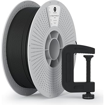 kexcelled PETG CF Black Filament Carbon Fibre 1.75 mm +/- 0.03 mm 1 kg