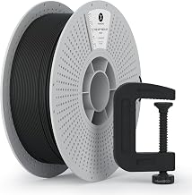 kexcelled PETG Filament Carbon Fiber Black 1.75mm +/- 0.03mm 1kg Spool, High Strength & Stiffness, PETG CF Reinforced for Industrial & Functional Parts, Material for 3D Printer