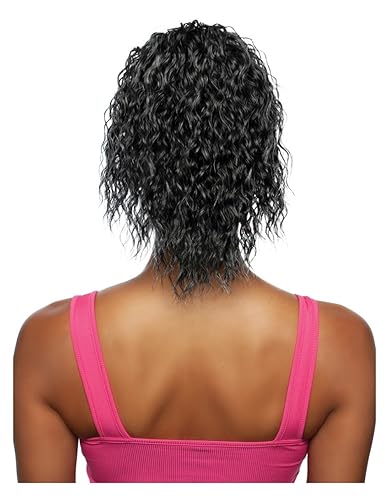 Miniatura 3 de Cola de caballo sintética con cordón Yellowtail - SQWNT05 QUEEN RIVER (44 SILVERGREY)