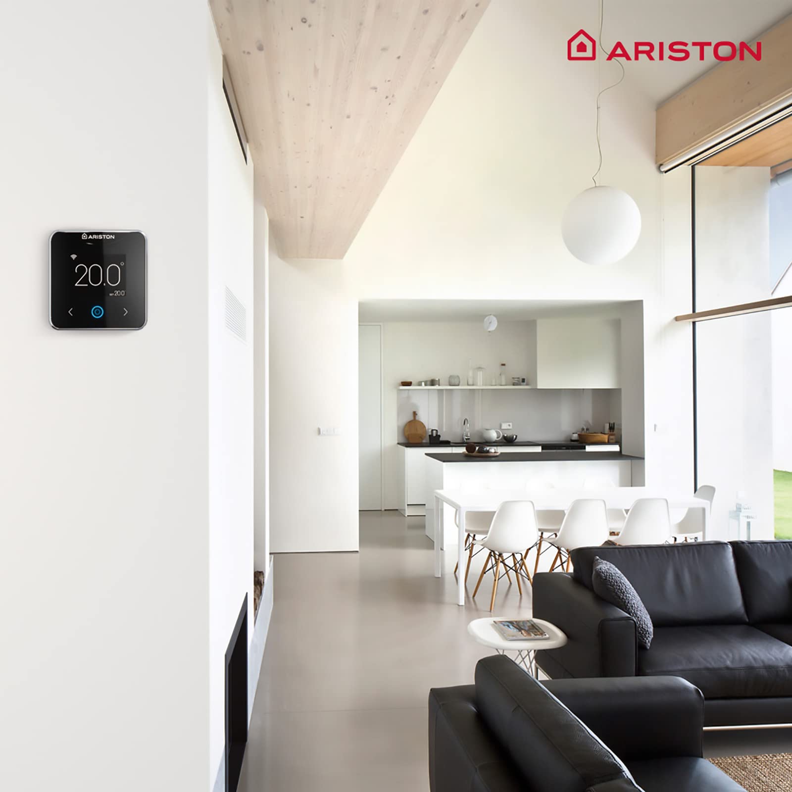 Image secondaire de Thermostat Intelligent Wi-Fi Ariston Cube S Net Noir