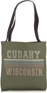 Retro Cudahy Wisconsin Tote Bag