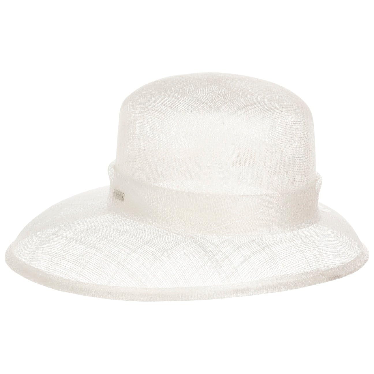 Seeberger Sombrero de Ocasión Especial Leavica Mujer - con Banda Grosgrain Verano Primavera/Verano