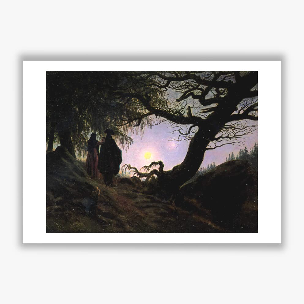 Poster giclée Caspar David Friedrich impression grand format pour décoration murale
