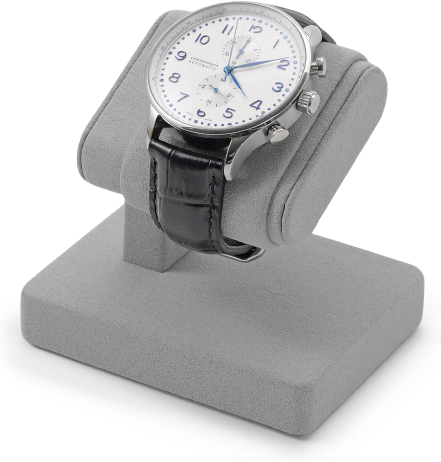 Single Watch Stand Display with Microfiber Lining –...