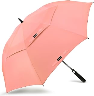 ZOMAKE Golf Umbrella Windproof, Extra Large Oversized Heavy Duty Double Canopy for Rain, Sports Games & Push Cart(51/54/62/68/72Inch)