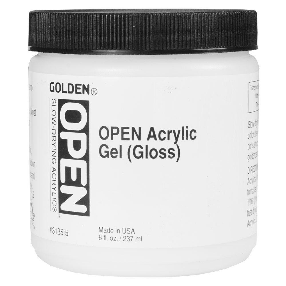 Artist Colors OPEN ACR GEL MED GLOSS 8oz