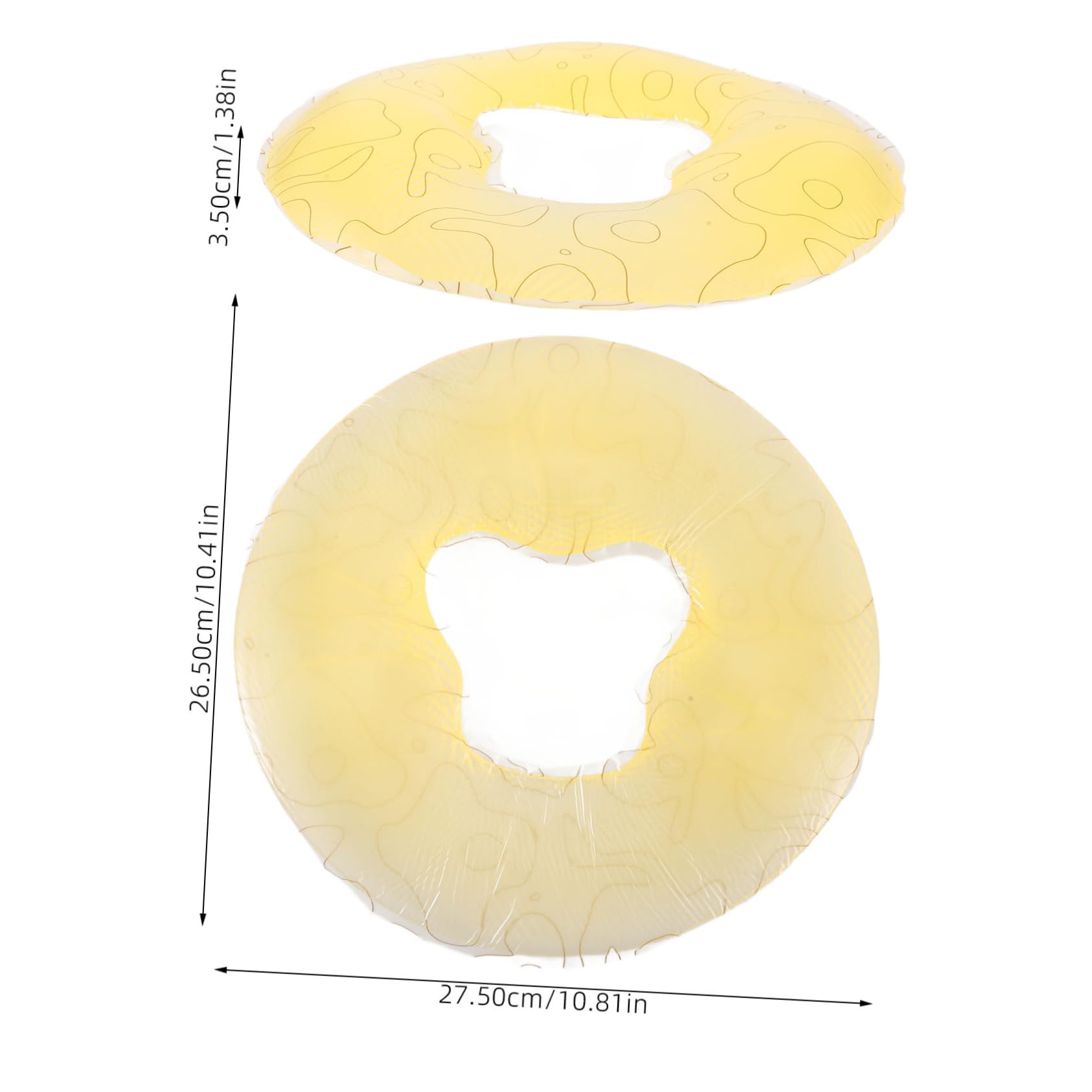 Healeved Silicone Face Pillow for Spa Massage Bed Face Pad Beauty Salon Facial Treatment Pillow Comfortable