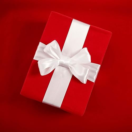 Miniatura 5 de Humphrey's Craft Cinta de satén blanca de doble cara de 1-12 pulgadas, 25 yardas, variedad de colores para manualidades, envoltura de regalos, lazos