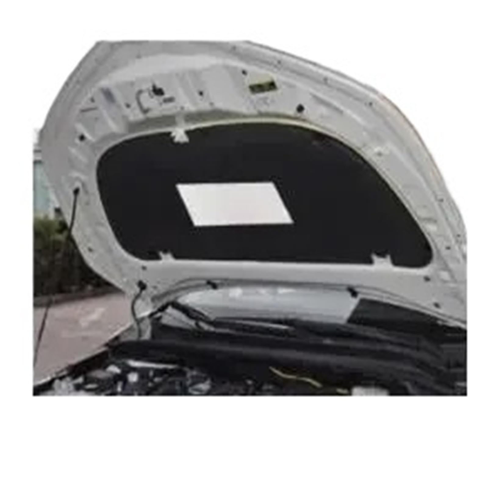 Waleqw 19-23 B For Toyota For Corolla 2007 2008 2009 2010 2011 2012 -2023 Jf Thermal Insulation Cotton Sound Heat Pad Engine Heat Insulation Pad(19-23 B)
