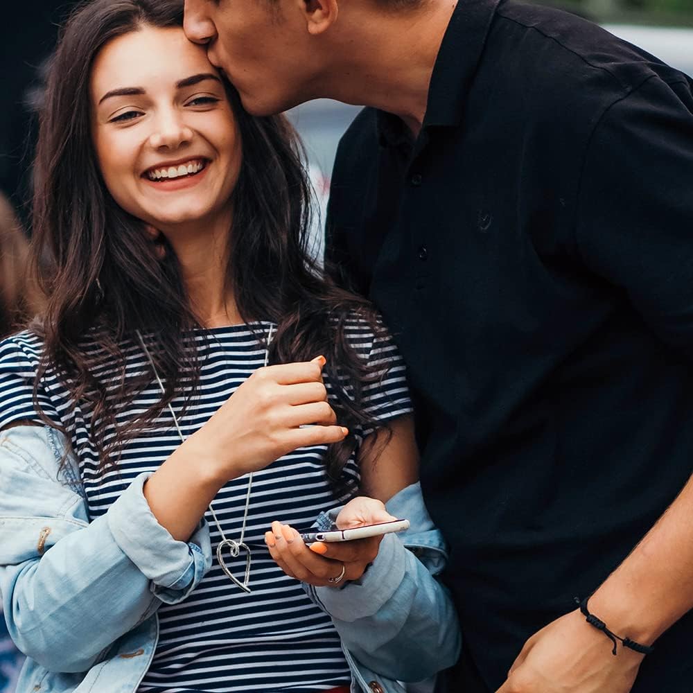 Madison Tyler Gold Plated Jewelry Set for Women | Silver Teardrop Pendant Necklace Trendy | Long Necklace with Snake Chain | Fashion Dangle Earring Set - Image 3