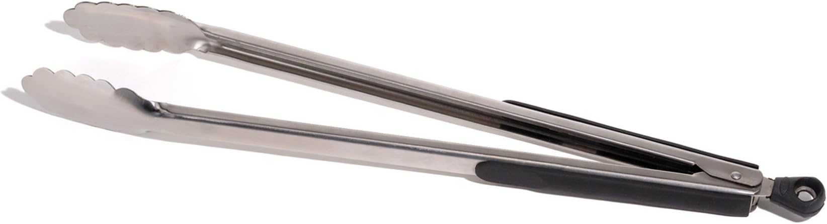Outset QT20 Stella Collection Locking Tongs, Stainless Steel
