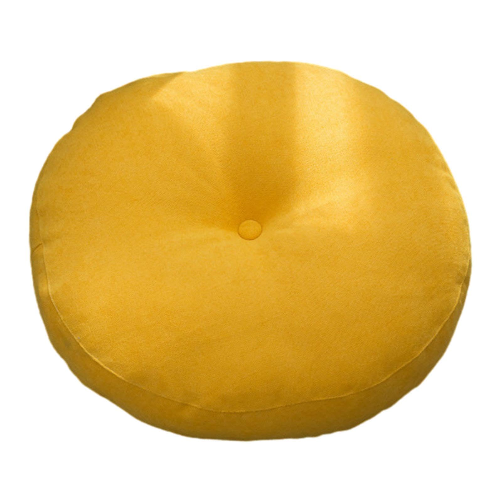 Meditation Cushion Seating Cushion 15.7x15.7inch for Kids Adults Lightweight Yellow | Home & Garden | Yard, Garden & Outdoor Living | Patio & Garden Furniture | Cushions & Pads-image-36
