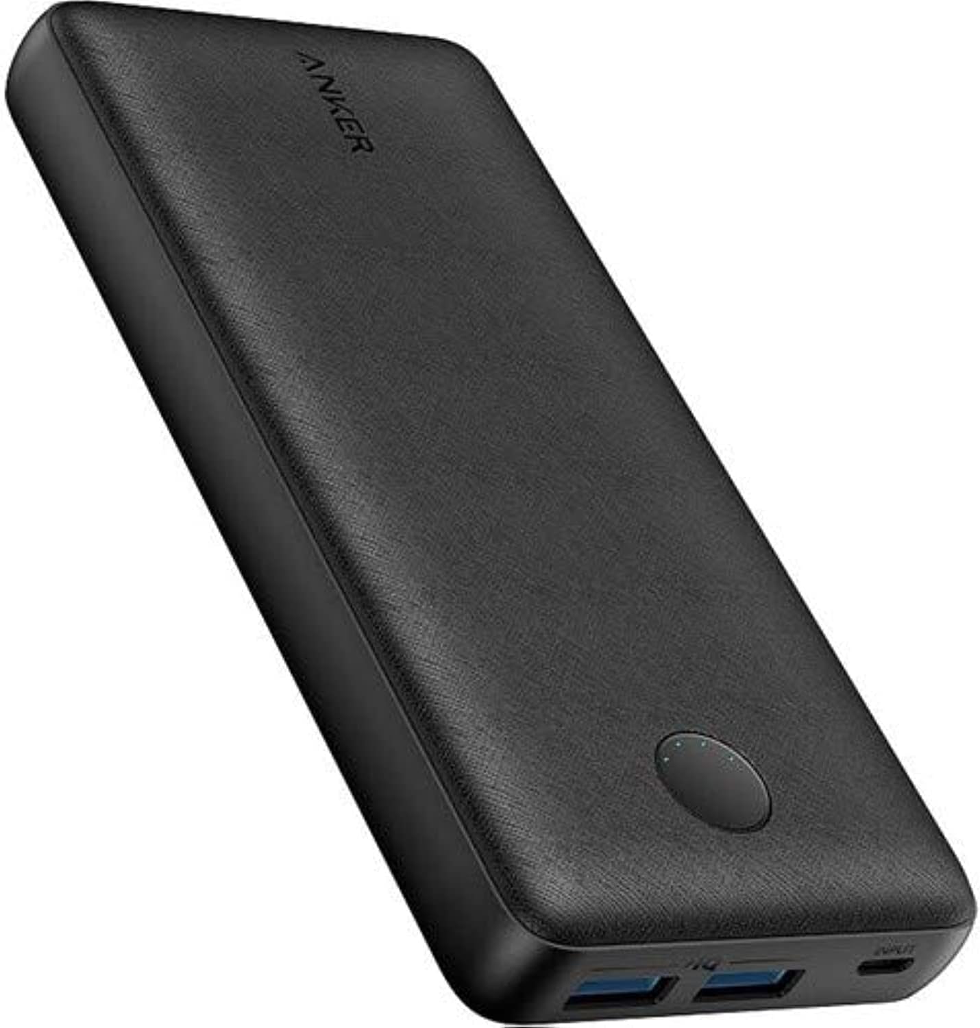 Anker PowerCore Select 20000mAh Power Bank with 2 USB-A Ports, Light Weight Portable Charger, PowerIQ 2.0 18W External Battery with MultiProtect and VoltageBoost