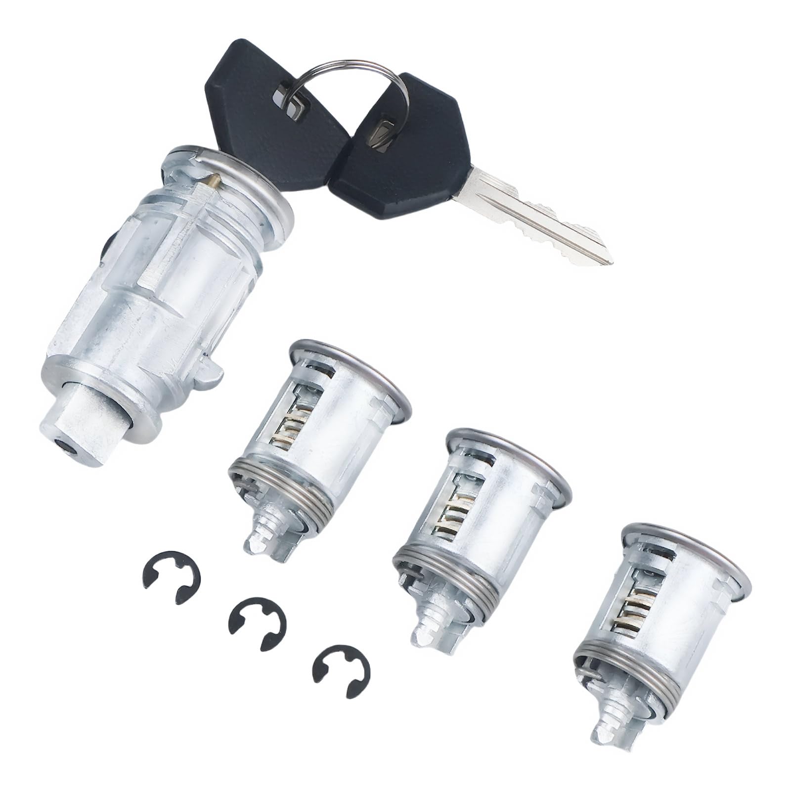 Ignition Switch Lock Cylinder with Door Lock & Keys Fit for Jeep