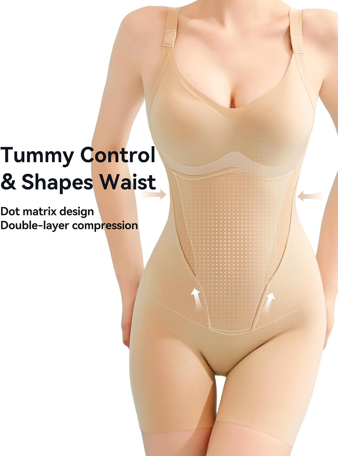 Easy-Off Icy Bodysuit Bathroom-Friendly Hip Lift Shapewear