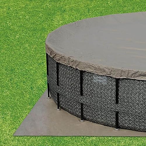 Summer Waves P4A01648B 16ft x 48in Above Ground Frame Outdoor Swimming Pool Set w/ Filter Pump, Pool Cover, Ladder, Ground Cloth, & Maintenance Kit - Thumbnail 5