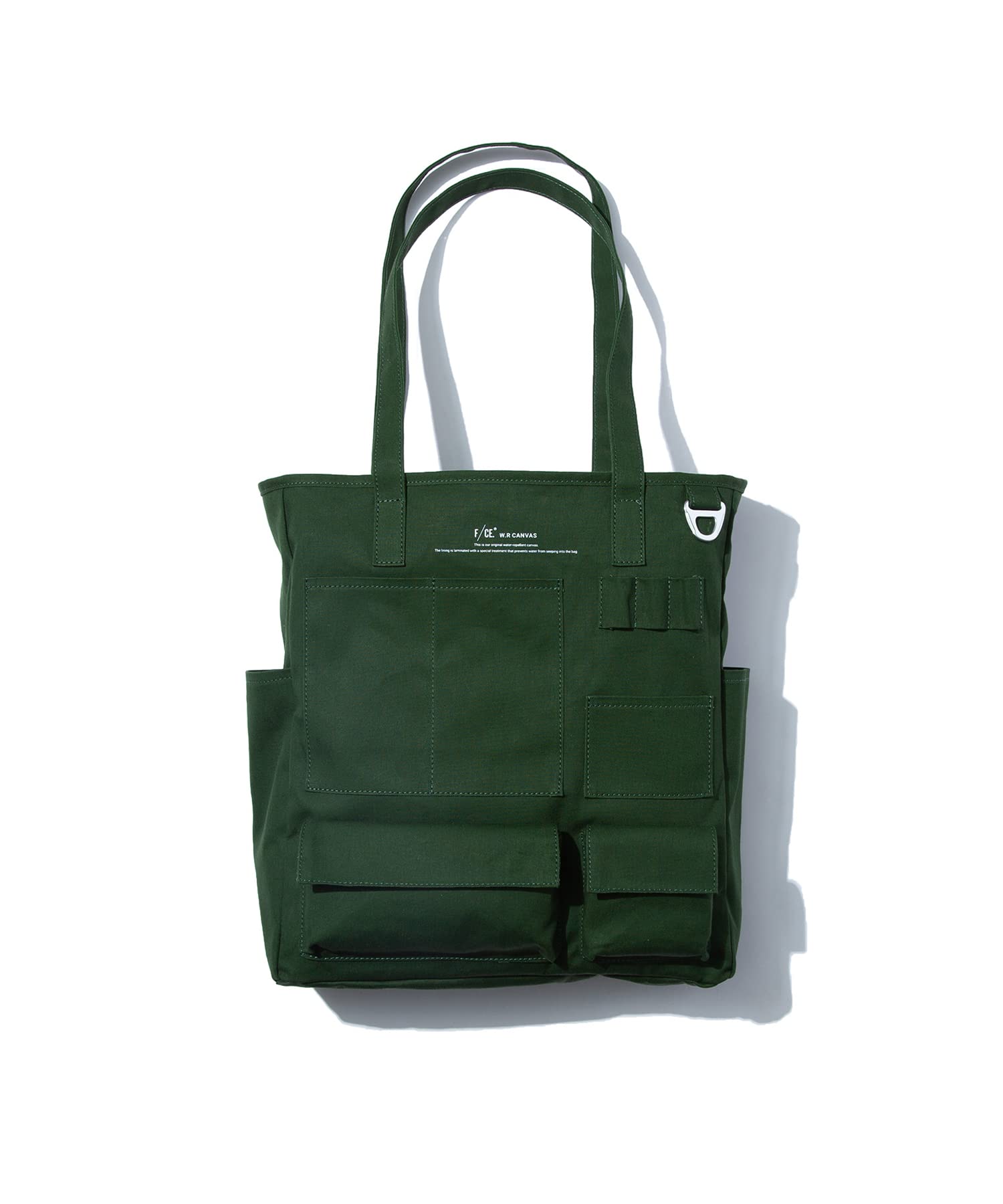 Amazon | [エフシーイー] W.R CANVAS POCKET TOTE GREEN | F/CE 