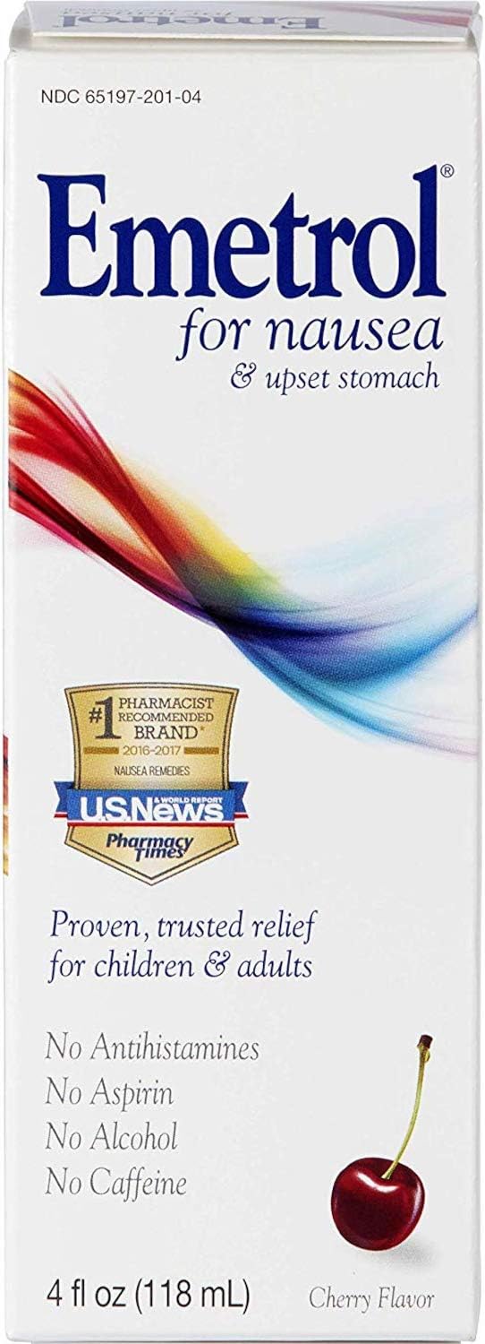 Emetrol Emetrol Nausea Relief Liquid Cherry Flavor, Cherry Flavor 4 oz (Pack of 3)