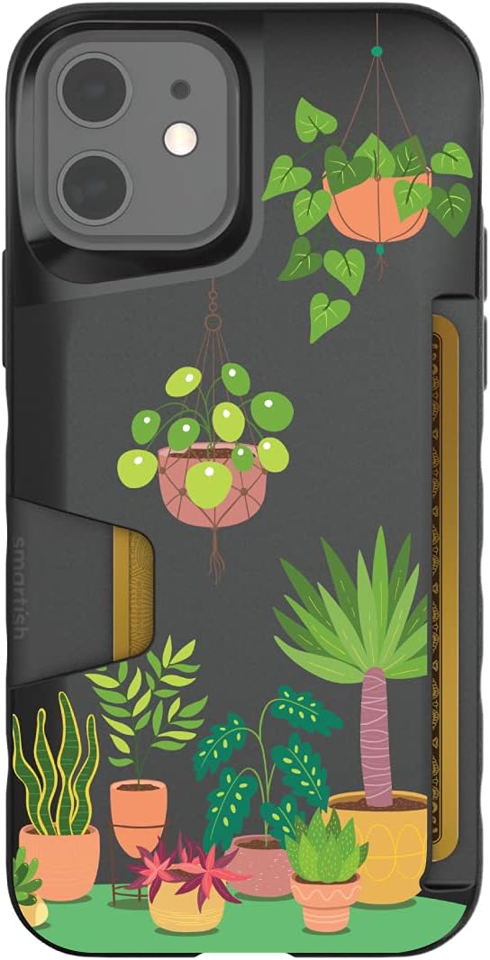 Smartish - Chloro-philic - iPhone 11 Pro Wallet Case - Wallet Slayer Vol 2 [Slim + Protective Kickstand] Credit Card Holder - Fits iPhone 11 Pro