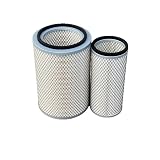 1 SET OF REPLACEMENT AIR FILTER P181080 & P127315, FITS SOME MODELS OF JCB AND HITACHI EXCAVATORS