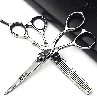 Set tagliacapelli professionale da 5/5.5/6 pollici con lame affilate, facile da tagliare, adatto per parrucchieri e saloni di capelli. (5,5 pollici -2pc)