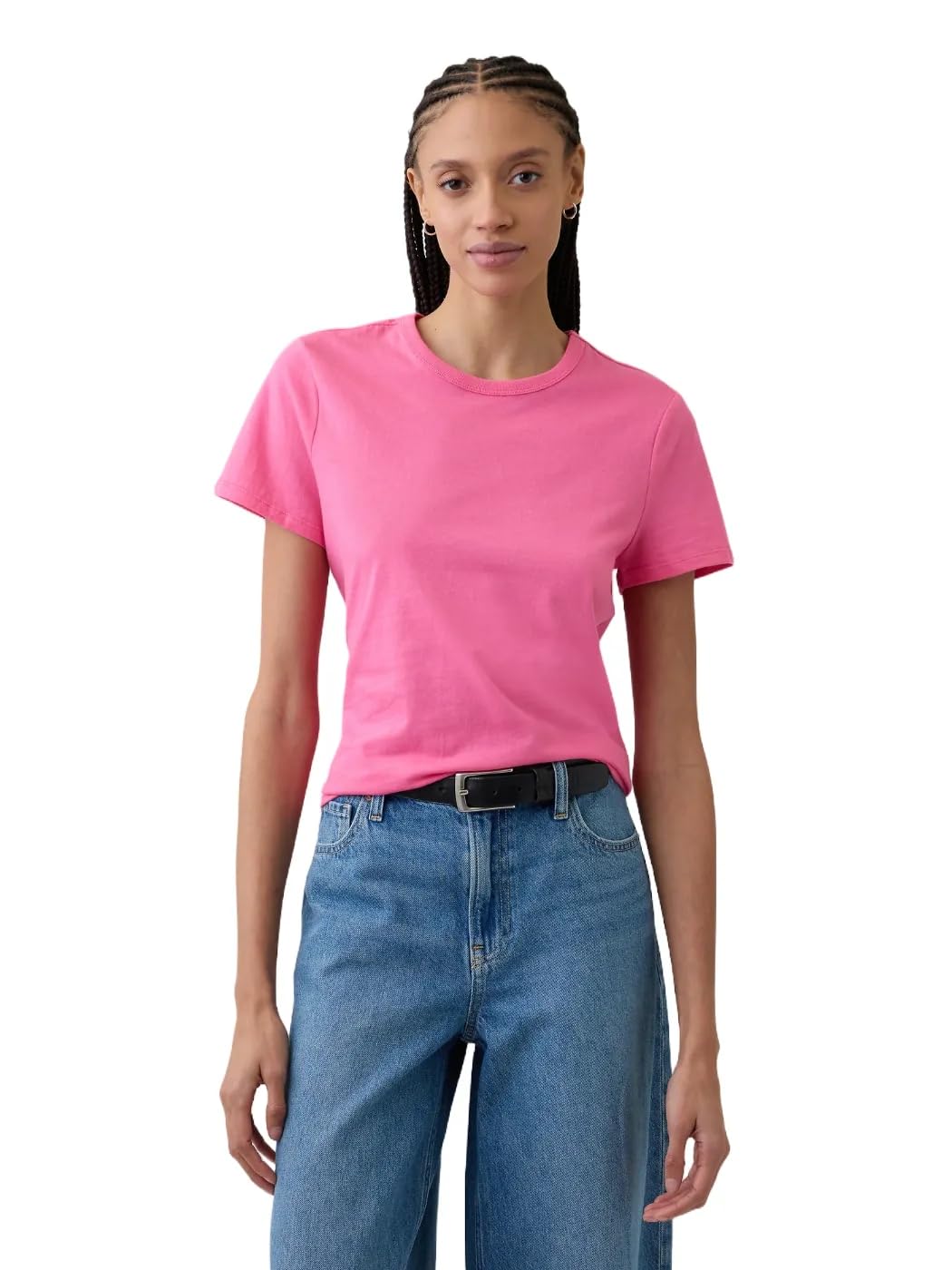 Gap V-SS FAV Crew SLD Camiseta Mujer (Pack de 1)