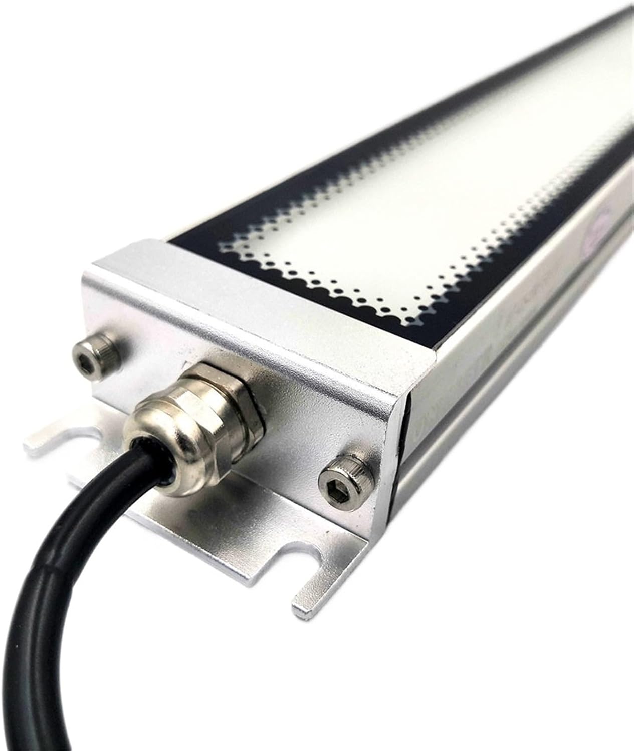 36W DC24V LED Ultra-Thin Work Desk Light CNC Machine Tools Panel Lamp Waterproof IP67 Oilproof Corrosion Resistant(36W 4000K)