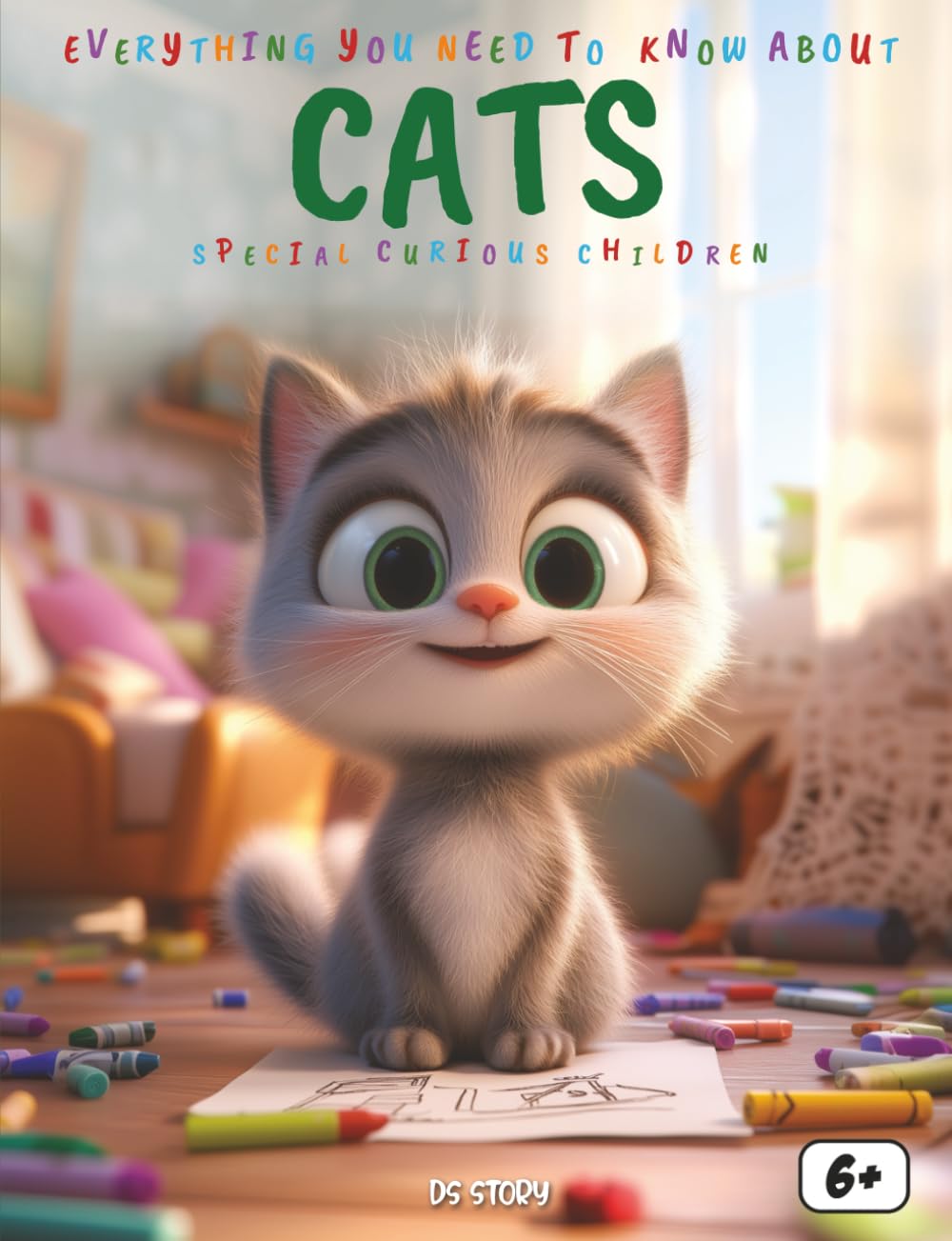 Everything You Need to Know About Cats! Special for Curious Kids: Fun Facts, Cat Breeds, Behaviors, Care Tips, Activities, and Coloring Pages for Young Animal Lovers