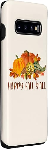 Miniatura 3 de Funda para Galaxy S10 Happy Fall Y'all - Calabazas lindas calabazas otoño temporada