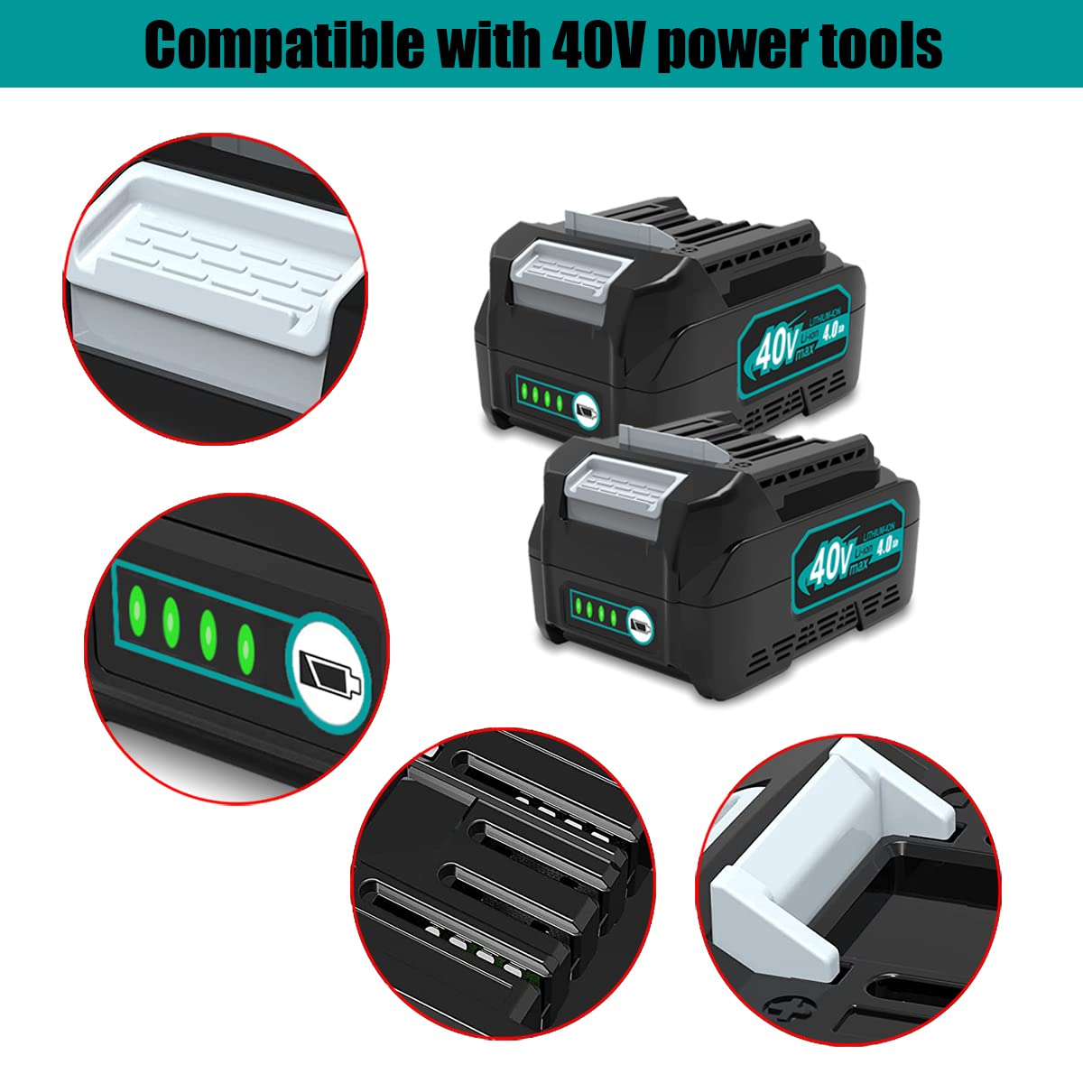 Makita - makita 40V BL4040 12ケセット makita 40V BL4040 12ケセット