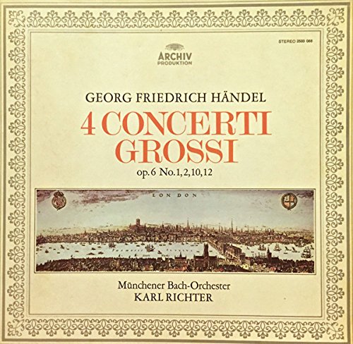 Amazon.com: Georg Friedrich Handel: 4 Concerti Grossi Op.6 No. 1,2