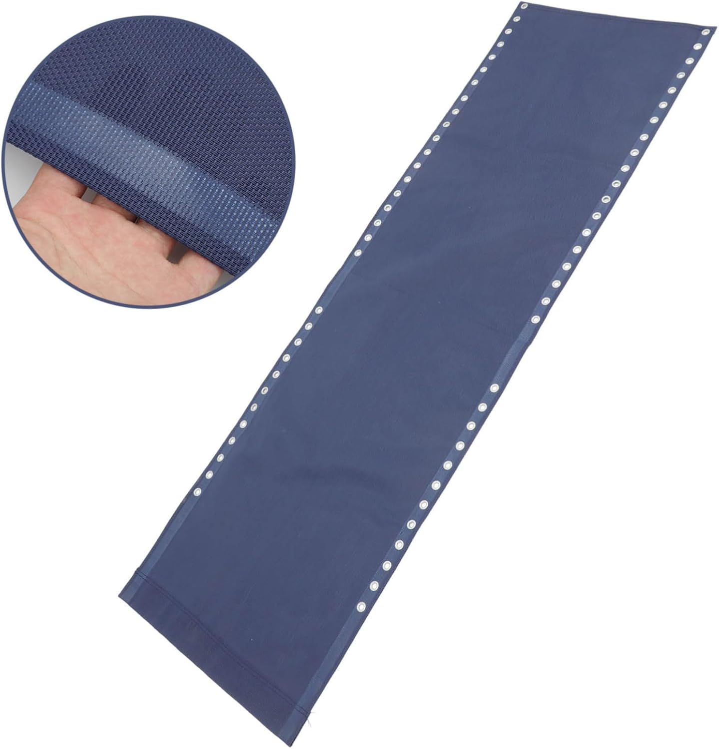 Mobestech Beach Chair High Off Ground Replacement Sling Travel Beach Chair Fabric Deck Accessory