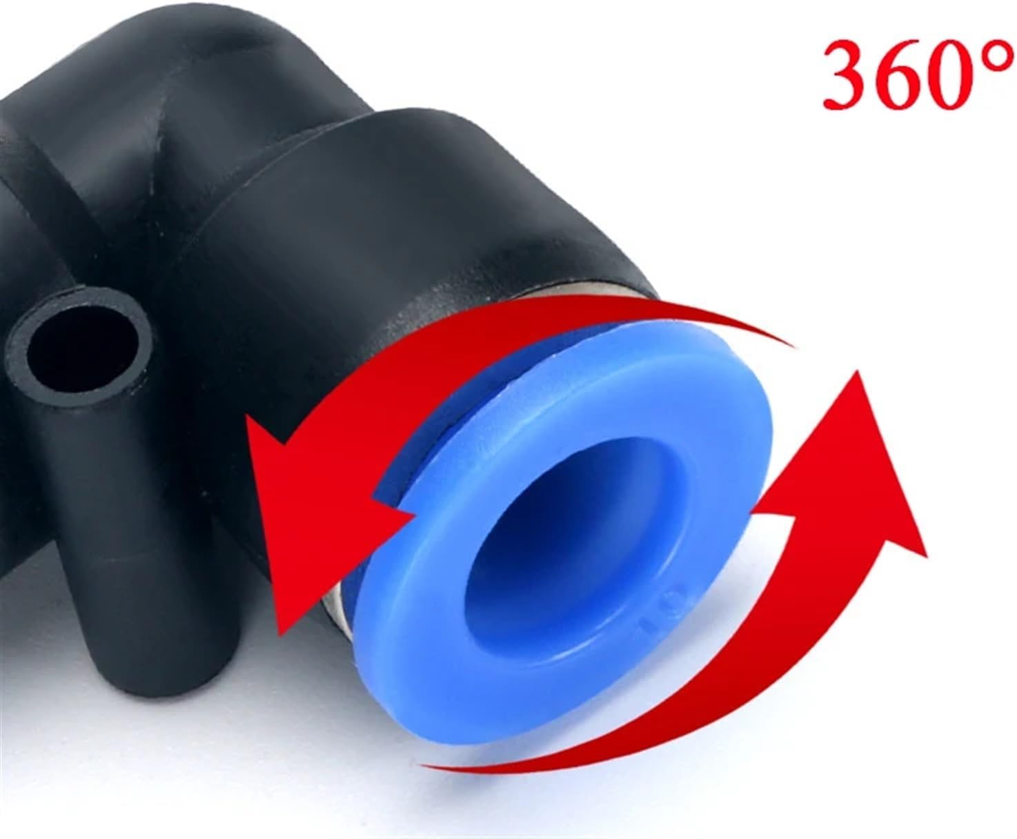 Pneumatic Connectors Air Hose Fitting Tube Adapter PV 6mm 8mm 10mm 12mm Elbow Quick Release Connector Accessories(12mm)