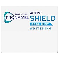 Vista 14 de Sensodyne Pronamel Active Shield Pasta Dental Blanqueadora de Esmalte, Menta Fresca - 3.4 onzas x 3