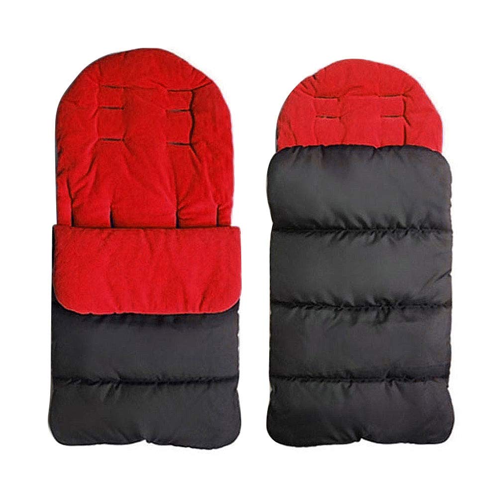 Fleece Lined Snuggly Cosy Toes Pushchair Footmuff,Baby Sleeping Bag Footmuff,Baby Stroller Cosy Toes Liner Padded,Windproof Warm Thick Cotton Pad