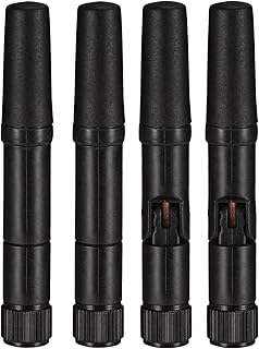 Eightwood Small WiFi Antenna 2.4GHz 5GHz Dual Band RP-SMA Antenna 4pcs for PC Desktop Computer PCIe Card WiFi Router Wireless Back Up Camera