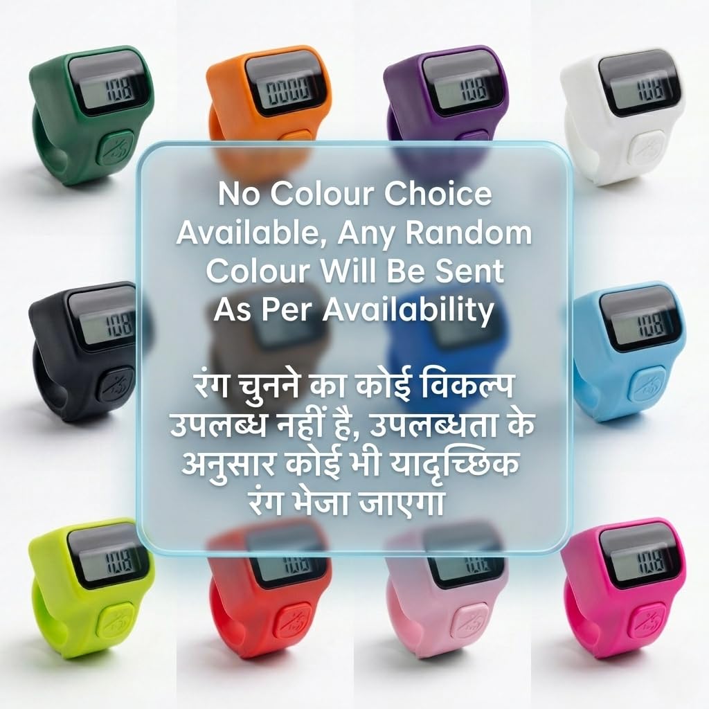 Digital Ring Counter - Meditation & Prayer Clicker -5