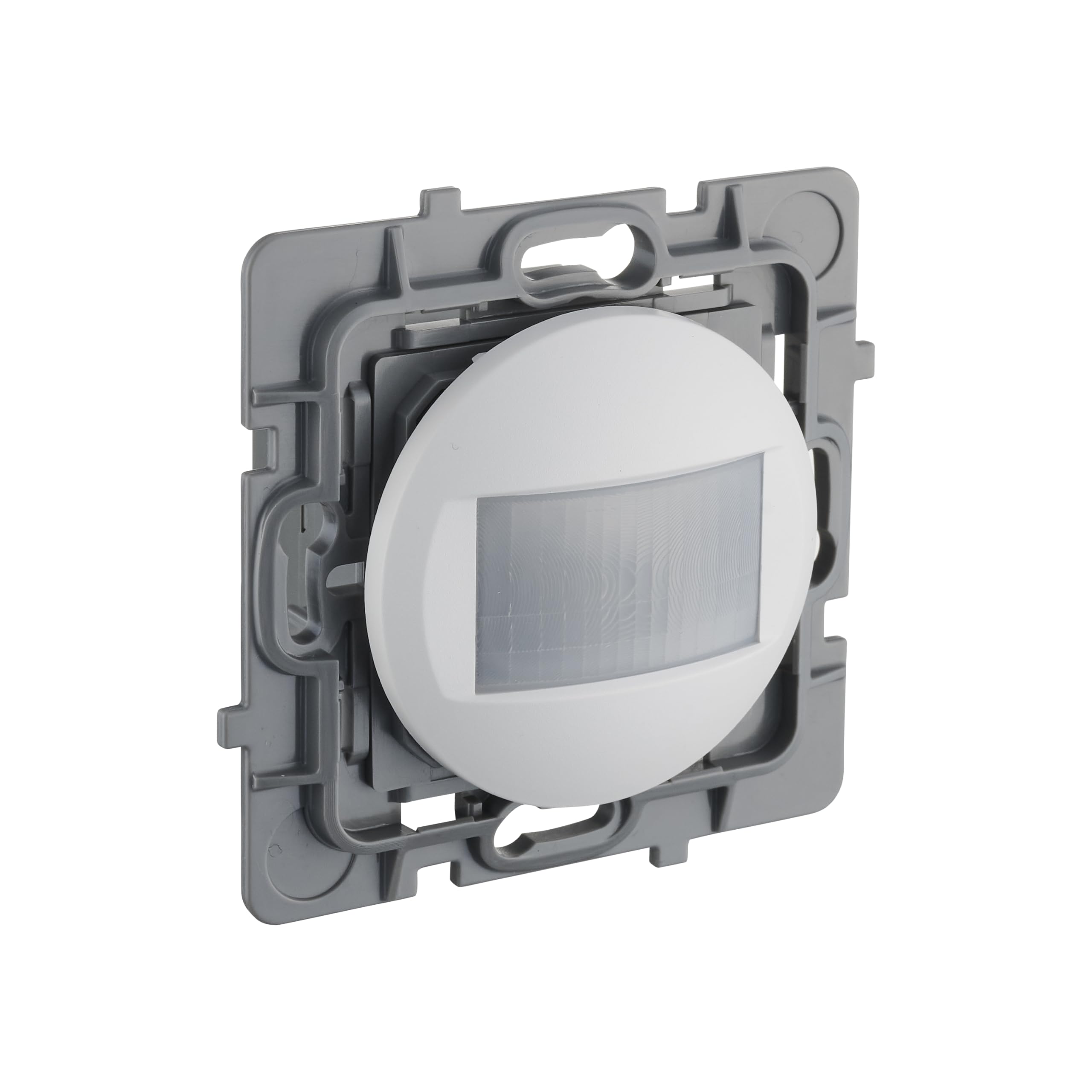DEBFLEX Casual Evo – Automatischer Schalter mit Bewegungserkennung, 10 A, LED-kompatibel, praktisch & sparsam, Halterung aus Metall, für Unterputzmontage, Weiß